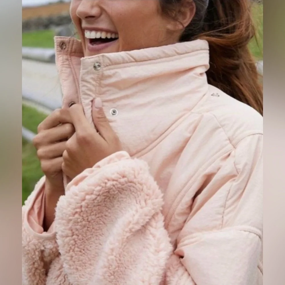 Free People Sherpa/Fleece Jacket - Picture 4 of 13
